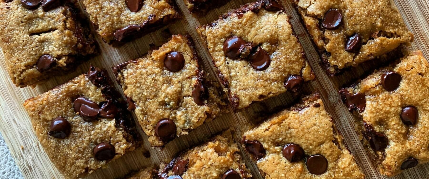 Almond Butter Blondies | Recipe