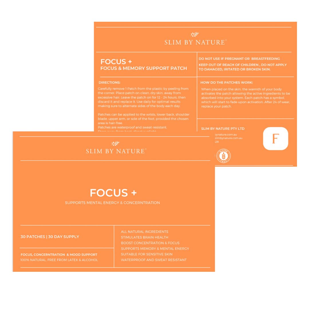 SLim By Nature Focus + Detox Patches