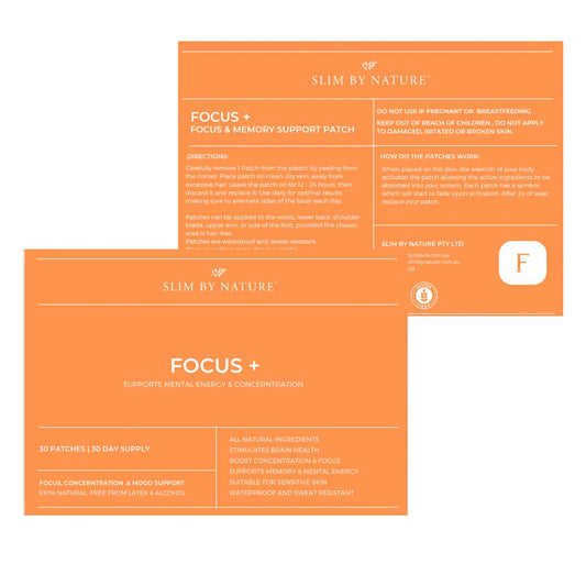 SLim By Nature Focus + Detox Patches