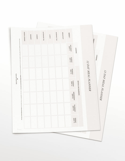 Meal Planner Printable - My Store