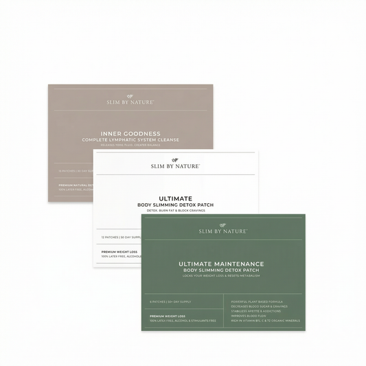 Slim By Nature Head To Toe 43 Day Patch Program — Inner Goodness, Detox, and Maintenance patch cards